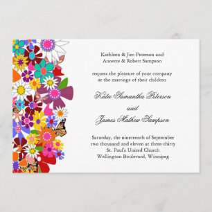 Spring Wedding Invitation