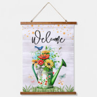 Spring Welcome Floral Garden
