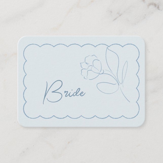 Spring Whimsy Place Cards (Front)