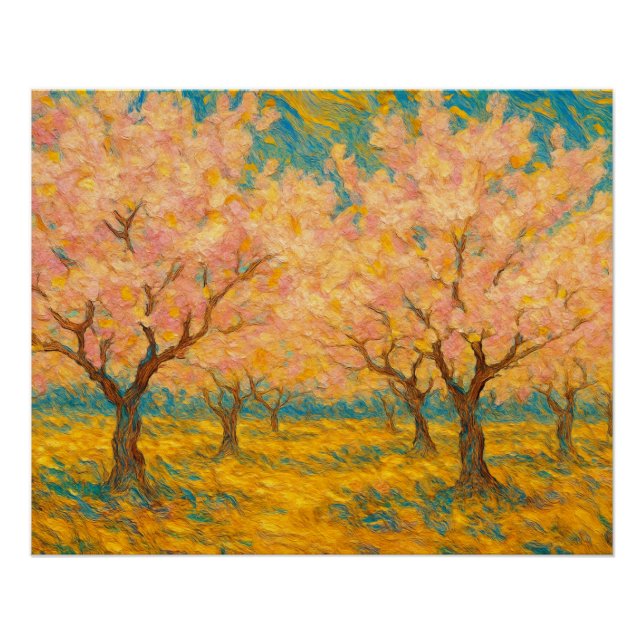 Spring Whispers in Bloom Poster (Front)