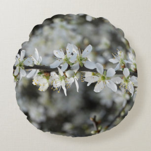 Spring,White Blossoms Photo  cushion