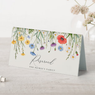 Spring Wild Flower Meadow Wedding Reserved