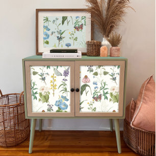 Spring Wildflower Floral Meadow Colourful Decoupag Tissue Paper