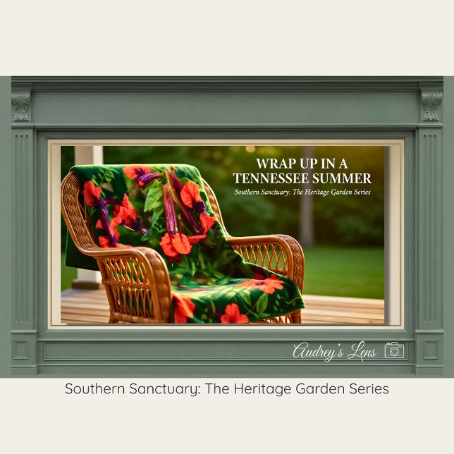 Spring Wildflower Meadow Floral Fleece Blanket (Creator Uploaded)