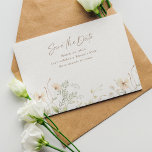 Spring Wildflower  Save The Date<br><div class="desc">Celebrate your special event amidst the enchanting embrace of nature with our Spring Wildflower Save the Date Invitation. Inspired by the rustic elegance of wildflowers,  this invitation sets the tone for a whimsical celebration.</div>
