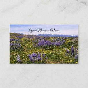 Spring Wildflowers Business Card