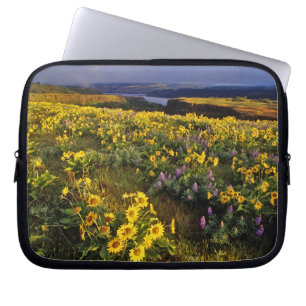 Spring wildflowers in abundance at the Tom Laptop Sleeve