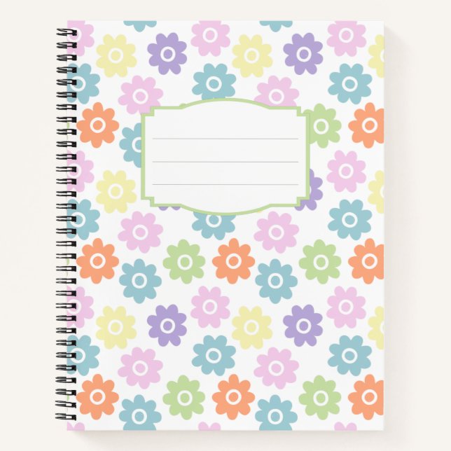 Spring Wildflowers Notebook (Front)