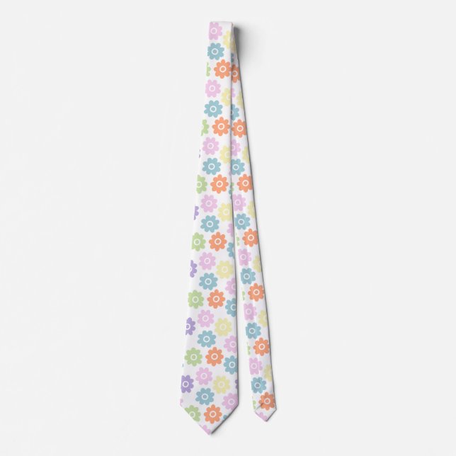 Spring Wildflowers Tie (Front)