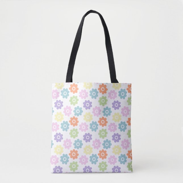 Spring Wildflowers Tote Bag (Front)