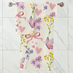 Spring Wildflowers Towel
