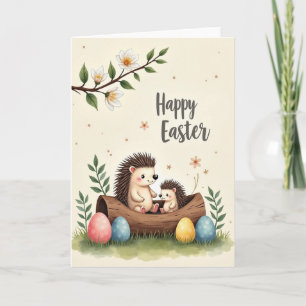 Spring Woodland Friends Card