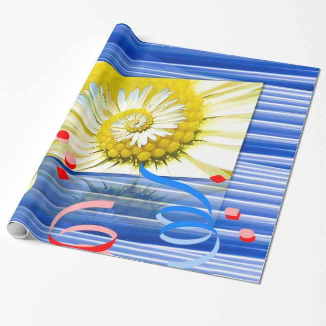 Spring Wrapping Paper (Unrolled)