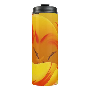 Spring Yellow Tulips Thermal Tumbler