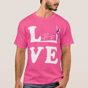 Springboard And Platform Diving Love T-Shirt