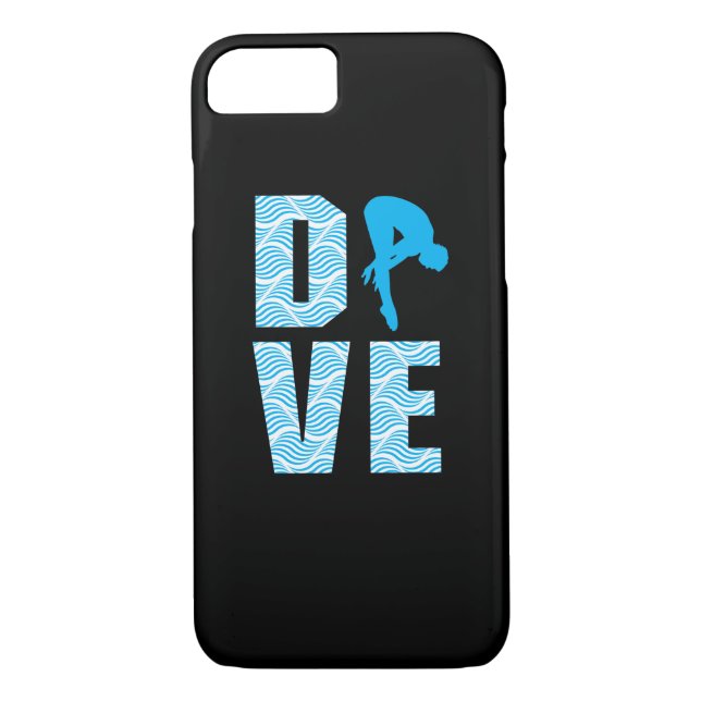 Springboard Diving Gift Diver Platform Springboard Case-Mate iPhone Case (Back)