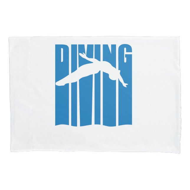 Springboard Diving Pillowcase (Front)