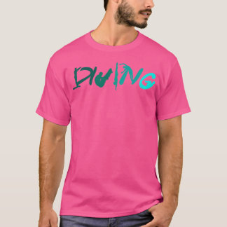 Springboard Diving Platform High Diving T-Shirt