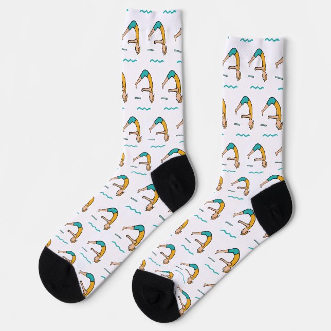 Springboard Diving Socks (Left)