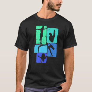 Springboard Diving Springboard Diver Platform Divi T-Shirt