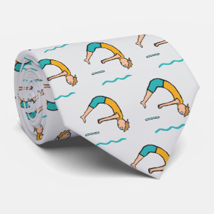 Springboard Diving Tie