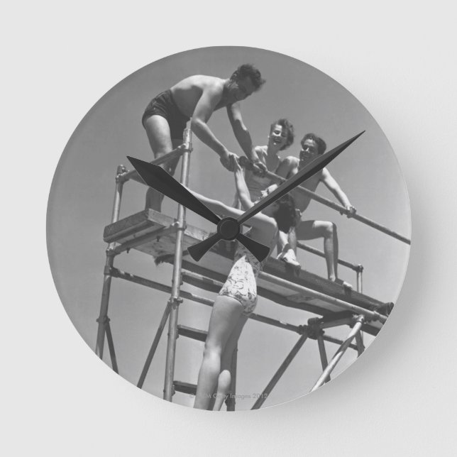 Springboard Round Clock (Front)