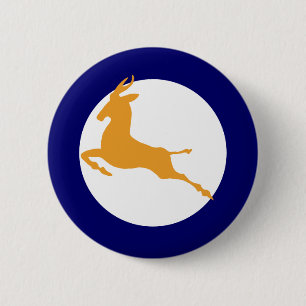 Springbok 6 Cm Round Badge