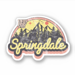 Springdale, Arkansas Sticker