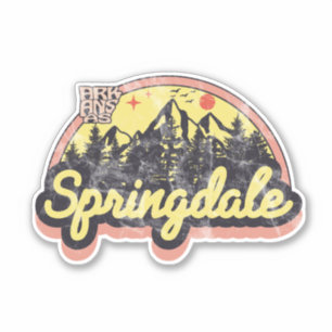 Springdale, Arkansas Sticker