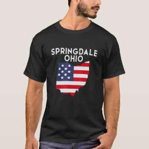 Springdale Ohio USA State America Travel Ohioan T-Shirt