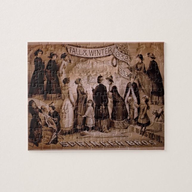 'Springer Brothers, Boston, Fall and Winter Collec Jigsaw Puzzle (Horizontal)