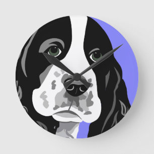 Springer Spaniel Art Clocks