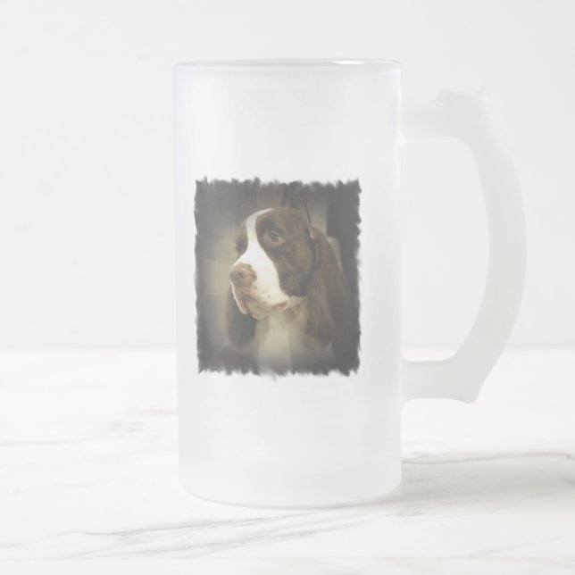 Springer Spaniel Beer Mug (Right)