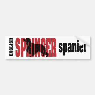 Springer Spaniel Bumper Sticker