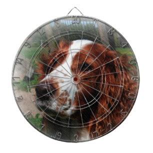 Springer Spaniel Dog Art Dartboard