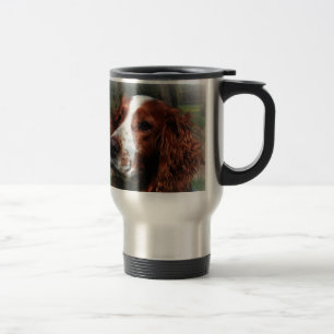 Springer Spaniel Dog Art Travel Mug