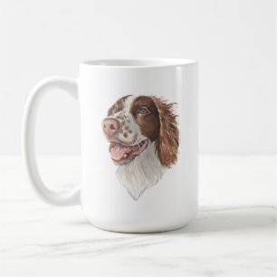 Springer Spaniel Dog Mug   15 oz