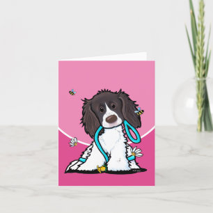 Springer Spaniel Greeting Card