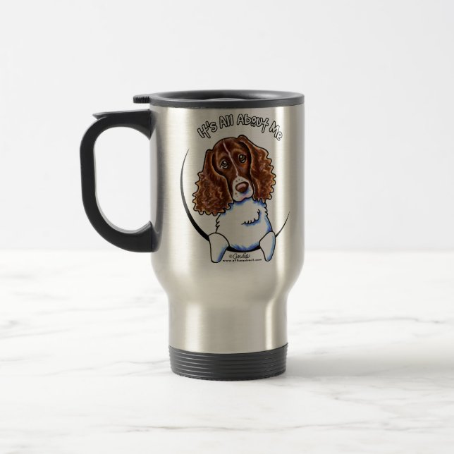 Springer Spaniel IAAM Travel Mug (Left)