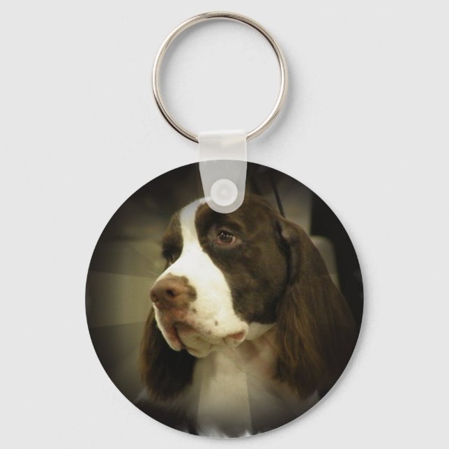 Springer Spaniel Keychain (Front)