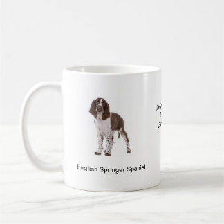 Springer Spaniel Mug - With two images and a motif