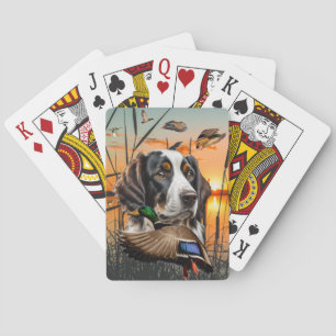 Springer Spaniel Playing Cards, Duck Hunting Playing Cards
