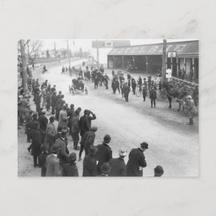 Springfield Auto Race: 1900 Postcard