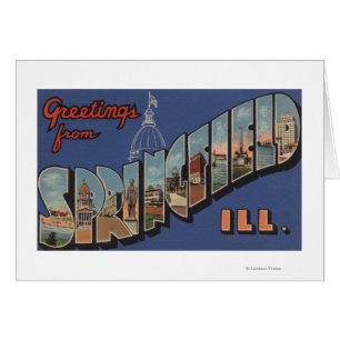 Springfield, Illinois - Large Letter Scenes