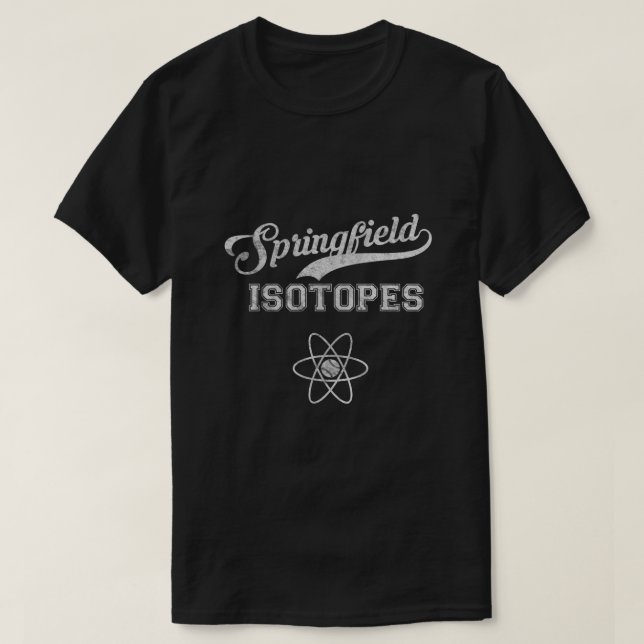 Springfield Isotopes Vintage Distressed T Shirt121 T-Shirt (Design Front)