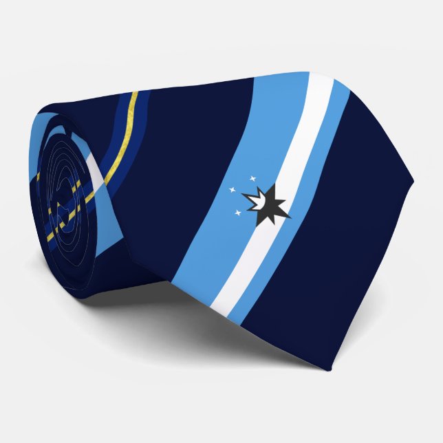 Springfield (Missouri) city flag Neck Tie (Rolled)
