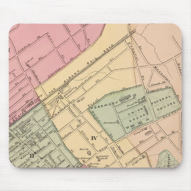 Springfield Mouse Mat (Front)