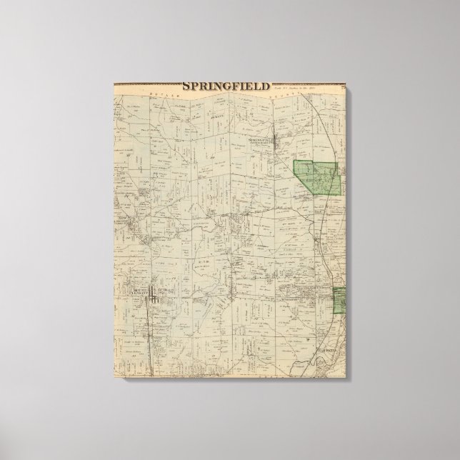 Springfield, Ohio Canvas Print (Front)