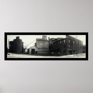 Springfield, Ohio Mills Photo 1908 Poster
