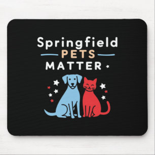 Springfield Pets - Show Your Love For Pets Sticker Mouse Mat